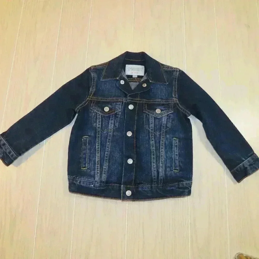 Gymboree Toddler Denim Jean Jacket Size 3 XXS NWT